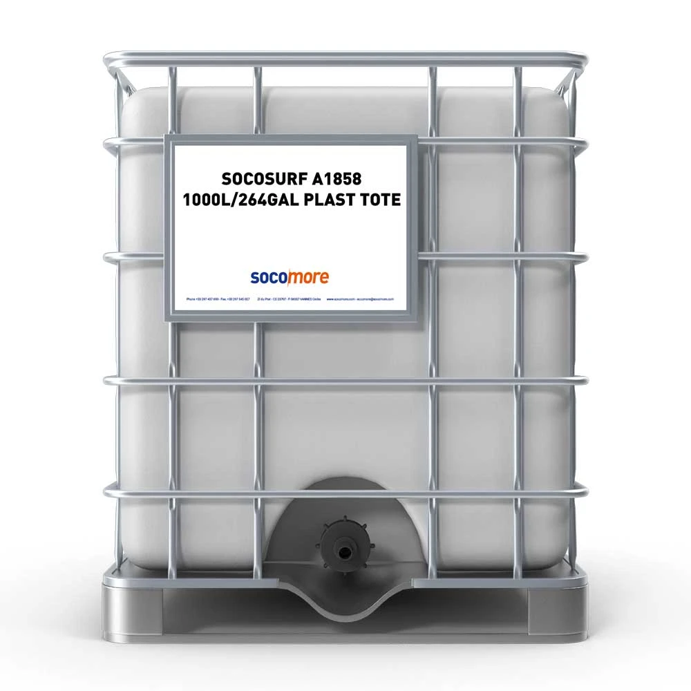 DEOXIDIZER SOCOSURF A1858 1000L/264GAL PLAST TOTE PALLET PLAST