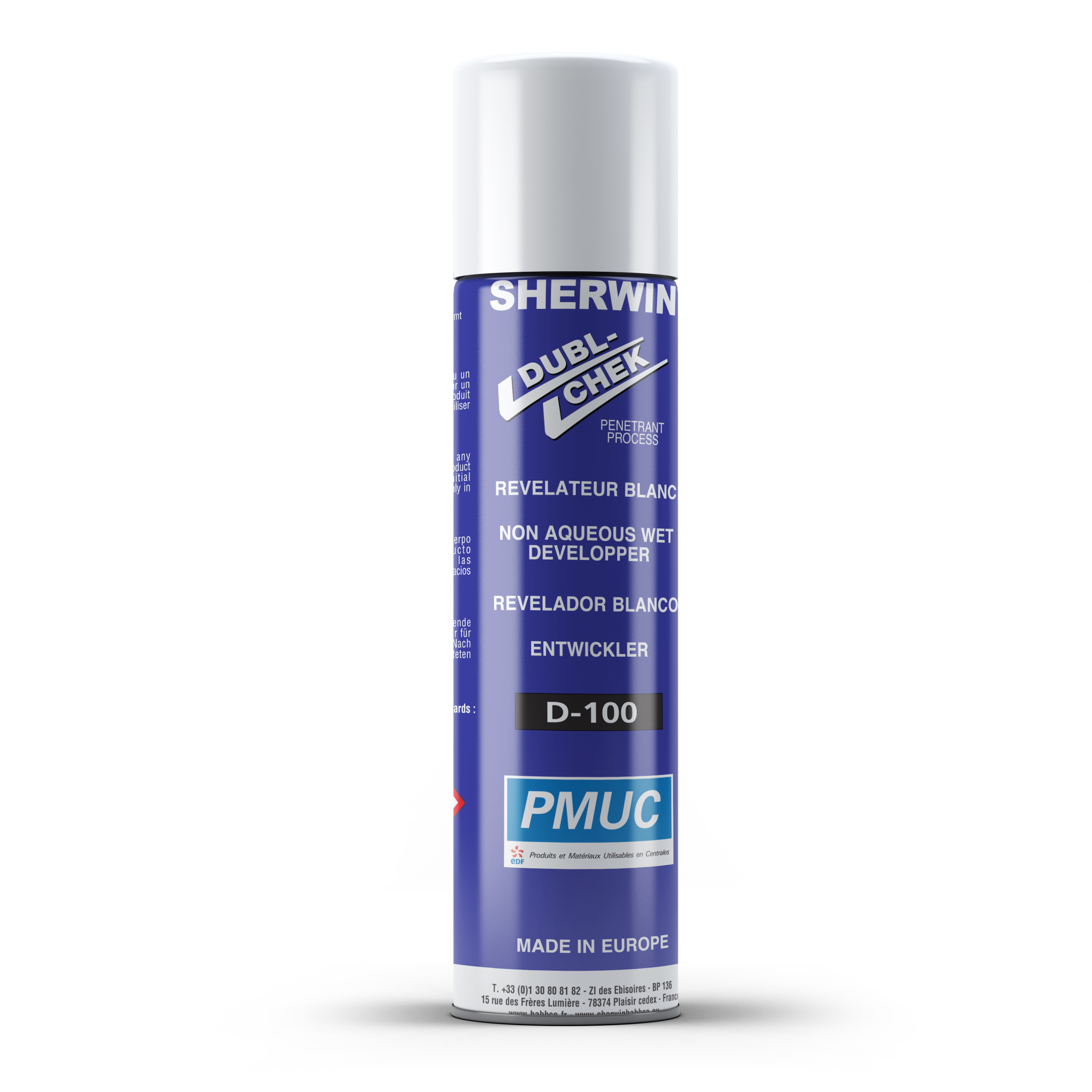 100028E_ok D100 WHITE DEVELOPER 300ML AEROSOL (PMUC) - Image 1