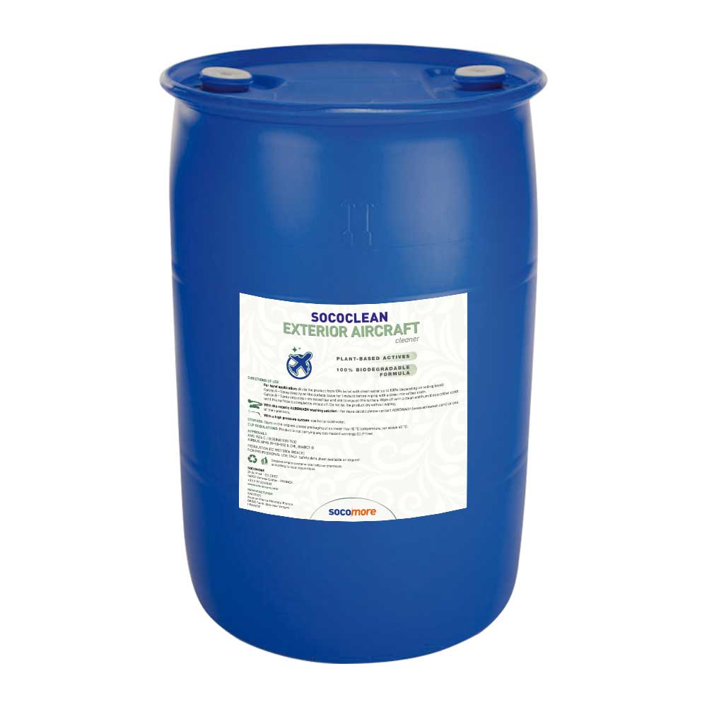 102940-125 SOCOCLEAN EXTERIOR AIRCRAFT CLEANER 210 L - Image 1