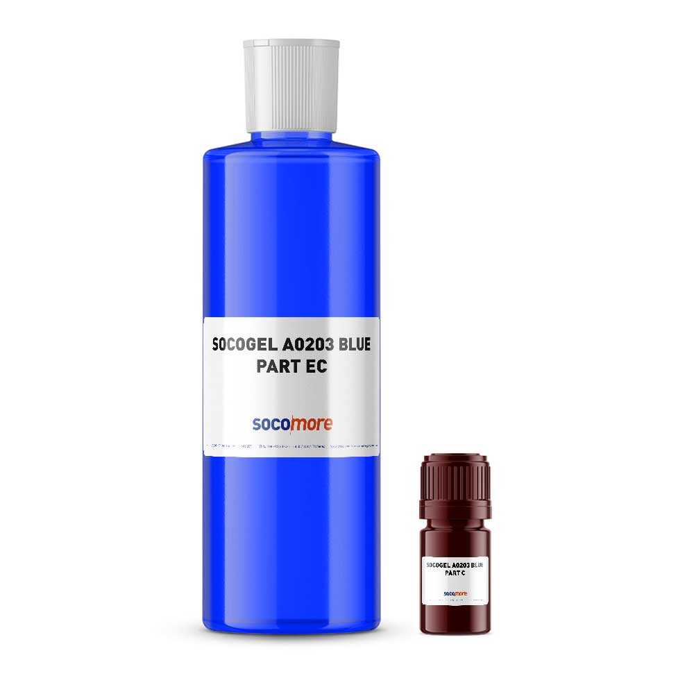 P14004-250ML-P-1 SOCOGEL A0203 BLUE 250 ML PLAST KIT - Image 1