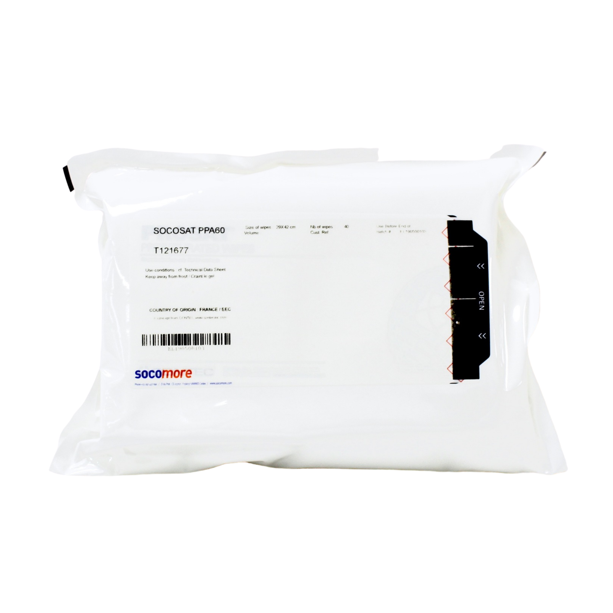 T121677 SOCOSAT PPA60 29X42 40W P4 DRY CT10 SOCOGEL 1L - Image 1
