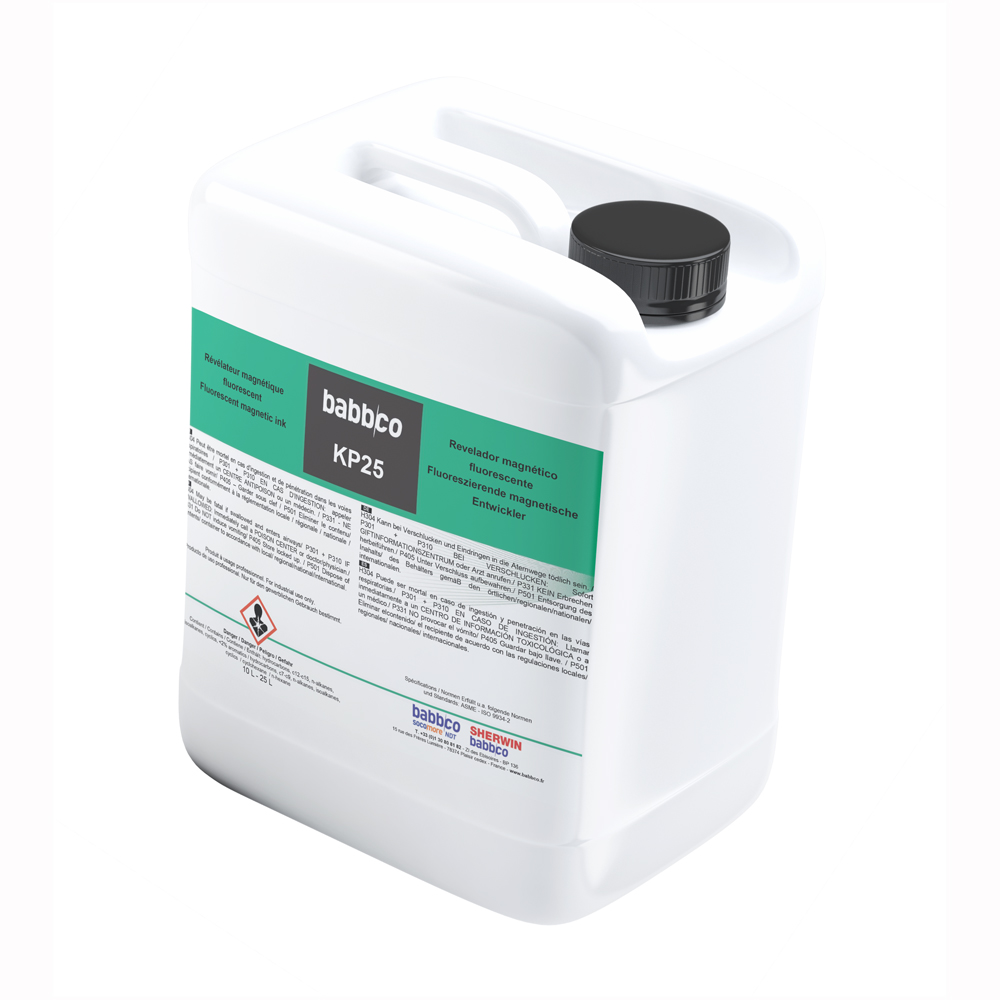 100096D-kp25 KP25 FLUO MAGNETIC INK 10L BARREL (ASME) - Image 1