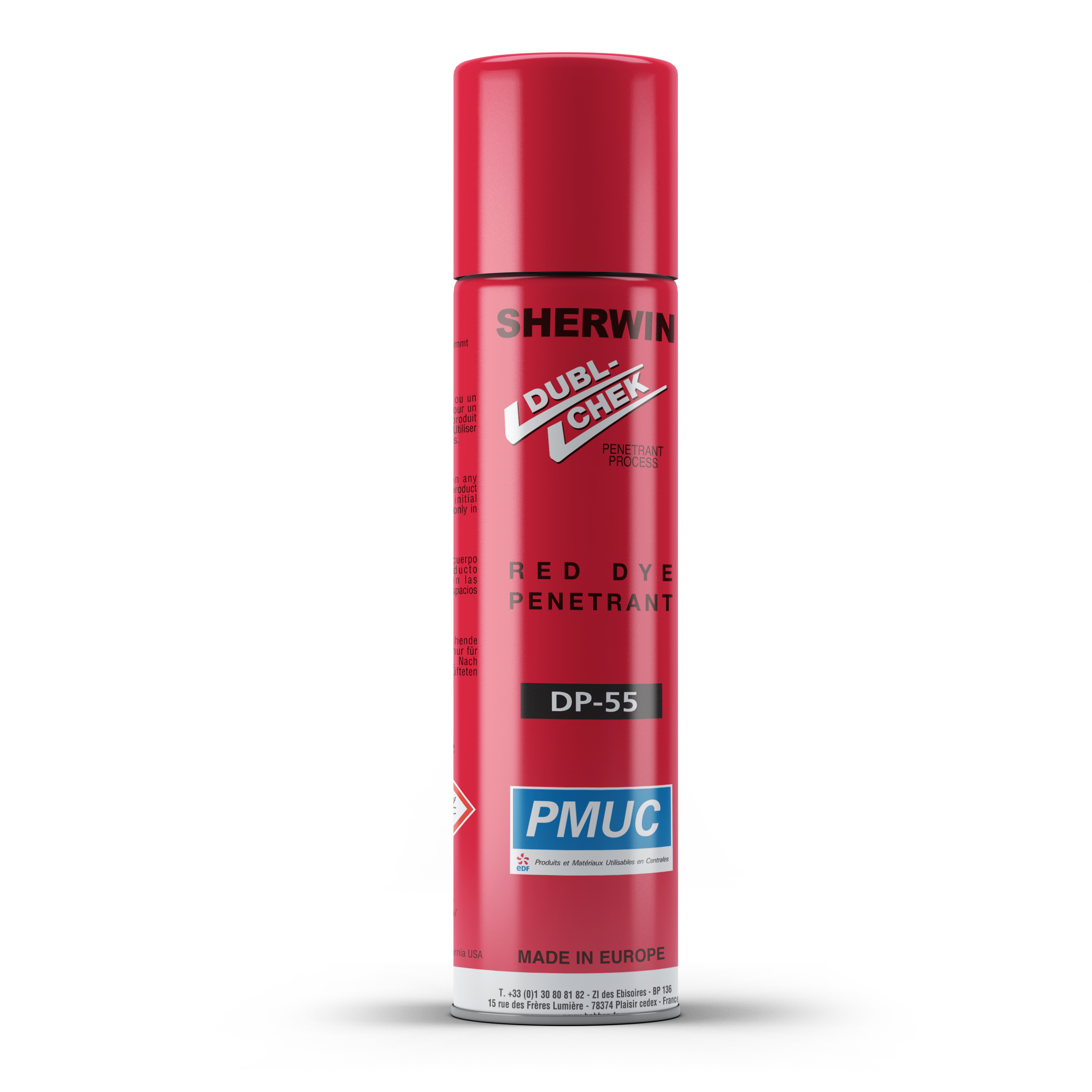 100289P_ok DP55 RED DYE PENETRANT 300ML AEROSOL (PMUC) - Image 1