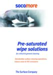 Pre-Saturated Wipe Solutions brochure cover