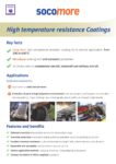 High Temperature Coatings brochure cover