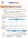 Space and Optical Coatings brochure cover
