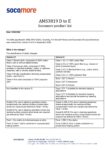 AMS 3819 Product List brochure cover
