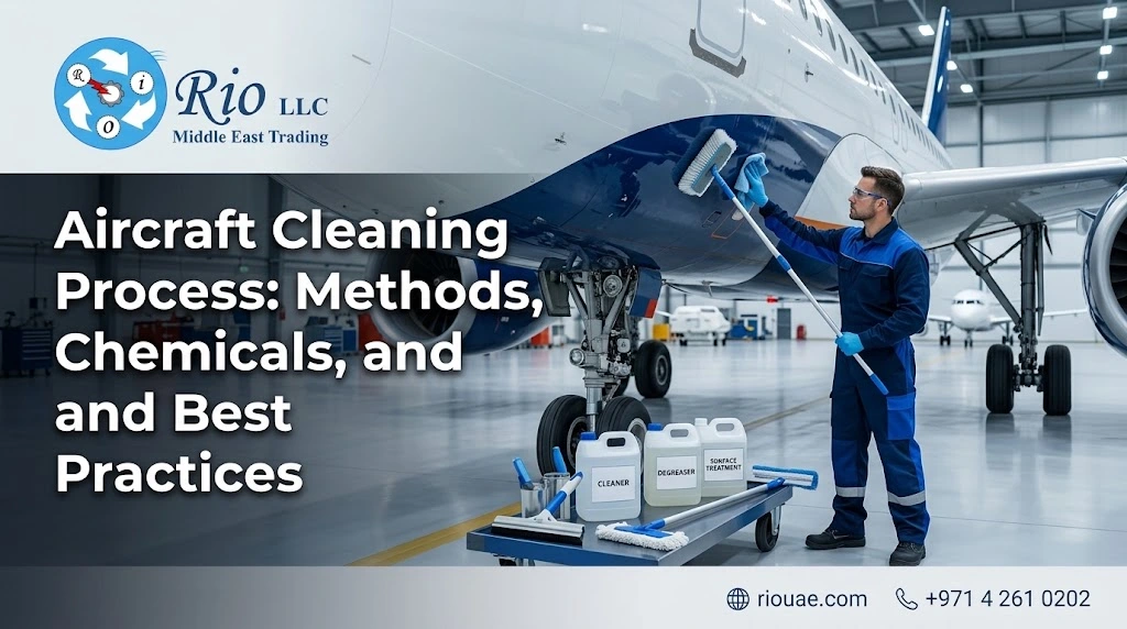 aircraft cleaning process